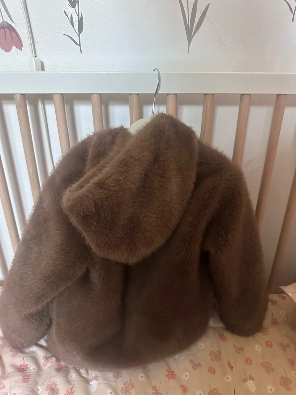 Primark Chestnut Brown Faux Fur Jacket